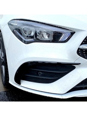 Sportovní spoilery Mercedes CLA C118 AMG line (aero flaps) černé lesklé